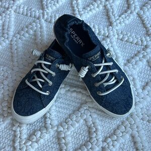 EUC! - Blue Jean Sperry Top - Sider Shoes!